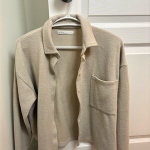 OAK + FORT Neutral Knit Sweater